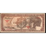Brasil C111 Fe Série 051 Cinco Cruzeiros 1961 - 28.529