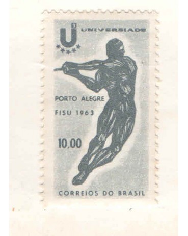 C496  - JOGOS UNIVERSITÁRIOS 1963  NOVO - 2507