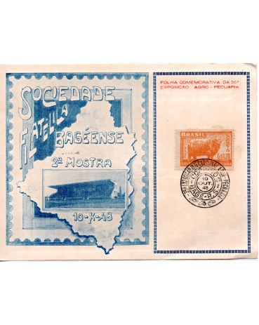 1948 Sociedade Bagéense 2ª Mostra 35ª Exp. Agro - Pecuária RS 28.593