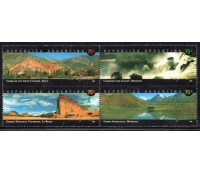 Argentina 2002 4 selos mint Paisagens Argentinas 28.706