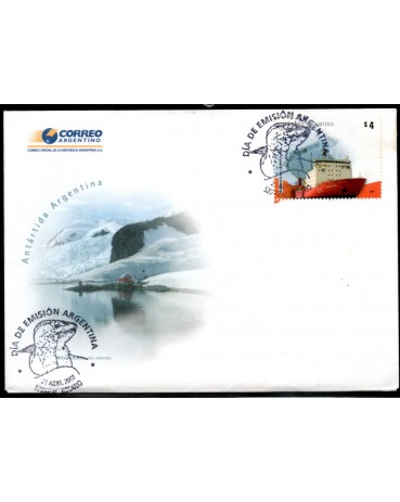 Argentina 2007 Fdc com Edital Antartida Argentina 28.733