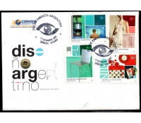 Argentina 2005 Fdc com Edital Designer Argentino 28.735