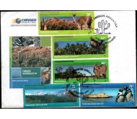 Argentina 2003 Fdc com Edital Parques Nacionais, 5 selos 28.751