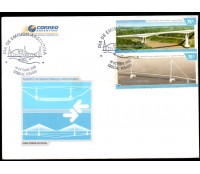 Argentina 2006 Fdc e Edital Pontes Internacionais Argentinas 2 selos 28.757