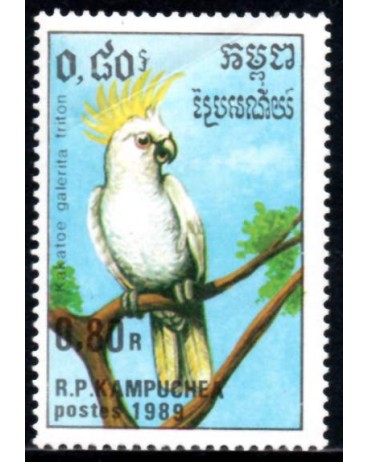Kampuchea 1989 Cactua leve dobra 28.774