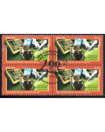 2001 C2372 Literatura Brasileira - Uma vida pelo bom livro 28.796
