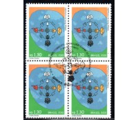 2001 C2408 Dia Mundial dos Correios o Diálogo Entre as Civilizações - 28.805
