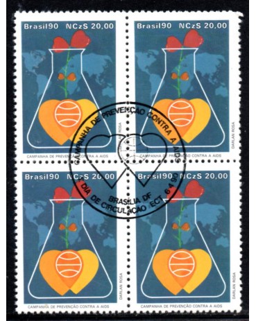 1990 C1676 Campanha de Prevenção Contra a Aids 28.847