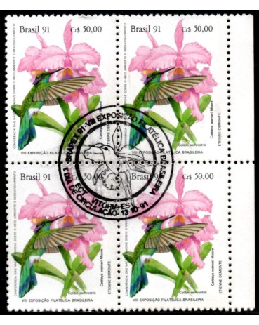 1991 C1755 Brapex 91 VIII Exposição Filatélica Brasileira Vitória - ES 28.861