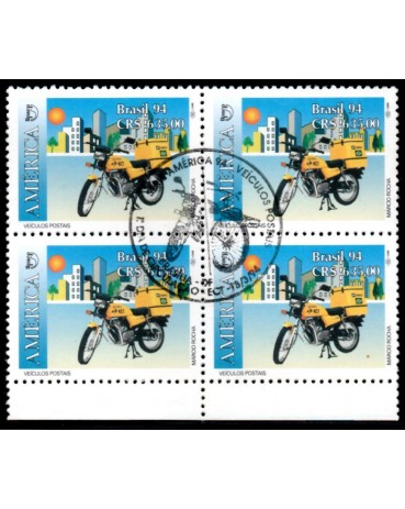1994 C1886 América Upaep 94 Veículos Postais 28.865