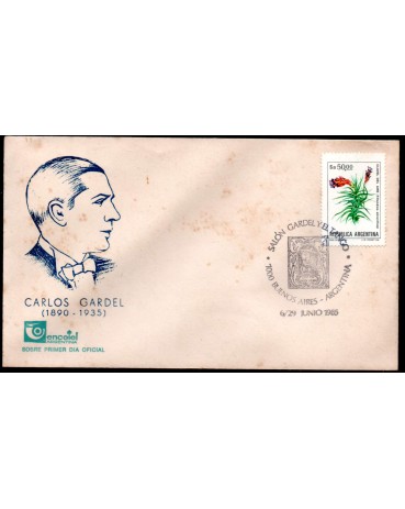 Argentina 1985 Carlos Gardel "1890-1935" 28.869