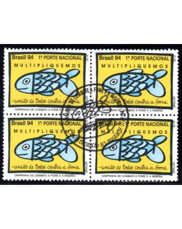1994 C1909 ampanha de Combate à Fome e à Miséria - Peixe 28.876