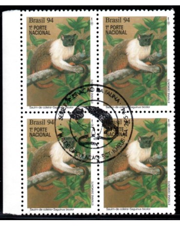 1994 C1895 Preservação da Fauna - Macacos "Sauim-de-Coleira" 28.878