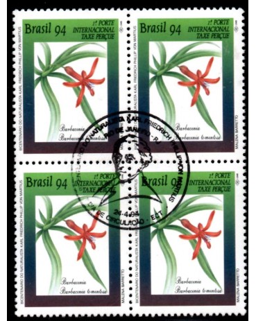 1994 C1892 Preservação da Flora "Barbacenia" Bicentenário do Nascimento de Karl F.P. Von Martius mint28.928