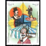 Brasil C2085/2088 Homengem ao Circo Brasileiro - mint 28.943