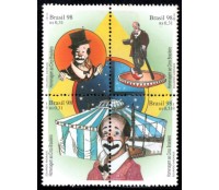 Brasil C2085/2088 Homengem ao Circo Brasileiro - mint 28.943