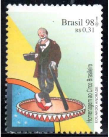 Brasil C2086 Homenagem ao Circo Brasileiro "Palhaço de Pé " mint 28.945