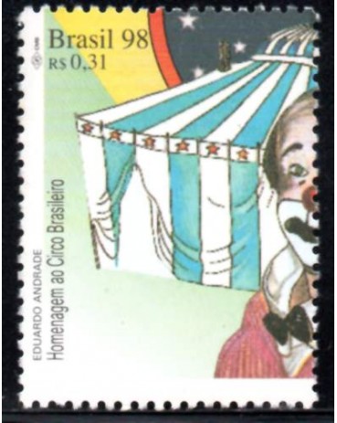 Brasil C2087 Homenagem ao Circo Brasileiro "Palhaço e Circo " mint 28.946