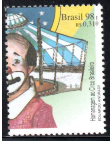 Brasil C2088 Homenagem ao Circo Brasileiro "Palhaço de Pé " mint 28.947