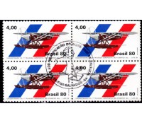 1980 C1146 50 Anos da 1ª Travessia Aeropostal do Atlântico Sul 28.950