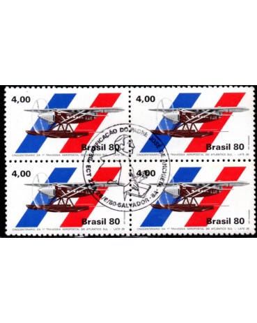 1980 C1146 50 Anos da 1ª Travessia Aeropostal do Atlântico Sul 28.950