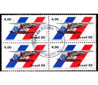 1980 C1146 50 Anos da 1ª Travessia Aeropostal do Atlântico Sul, Carimbo Poderá ser outro - Salvador  28.952