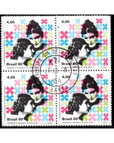 1980 C1157 Centenário do Nascimento de Helen Keller 28.954