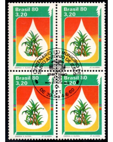 1980 C1131 Alternativas Energéticas "Alcool" CBC Santo Antonio de Jesus - Ba 28.993