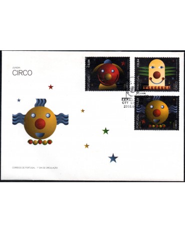 Porugal,Açores e Madeira 2009 FDC Temas Europa-Circo 29.919