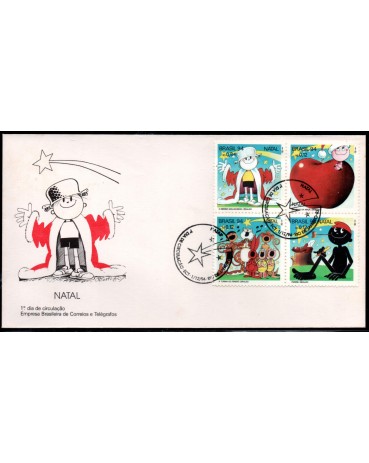 Fdc 634 Natal de 1994 O MENINO MALUQUINHO "Homenagem a Ziraldo)" 29.925 RARÍSSIMO CBC RJ