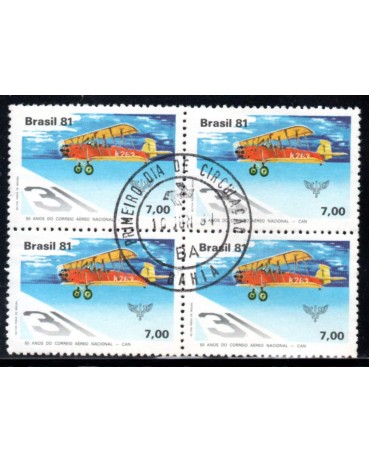 1981 C1207 50 Anos do Correio Aéreo Nacional - CAN CPD-BA 29.928