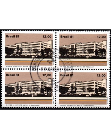1981 C1213 50 Anos do Instituto Militar de Engenharia - IME CPD BA 29.933