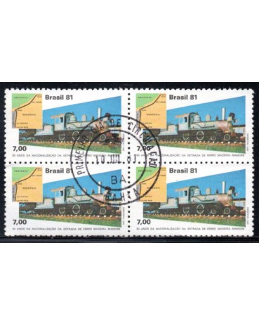 1981 C1208 50 Anos da Nacionalização da Estrada de Ferro Madeira-Mamoré CPD-BA 29.936