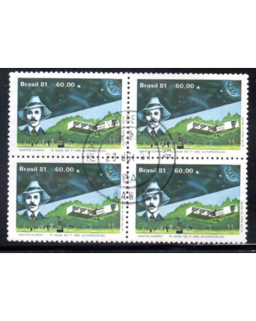 1981 C1225 Alberto Santos Dumont - 75 Anos do 1º Vôo Autropropelido CPD-BA 29.937