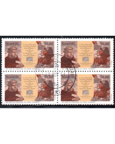 1991 C1226 Dia do livro - Poema Caramuru CPD-BA 29.938