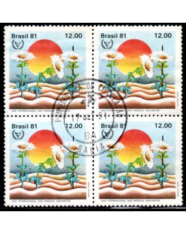 1981 C1217 Ano internacional das Pessoas Deficientes  CPD BA 29.942