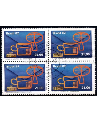 1982 C1257 15 Anos do Ministério das Comuiações CPD-BA 29.949