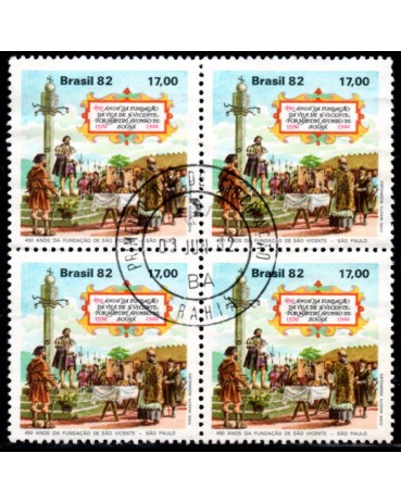 1982 C1260 450 Anos da Fundação de São Vicenye-SP. CPD-BA 29.953