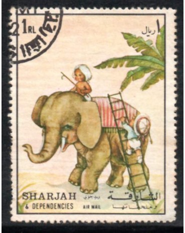 Sharjah Carimbado "Elefante" 30.004