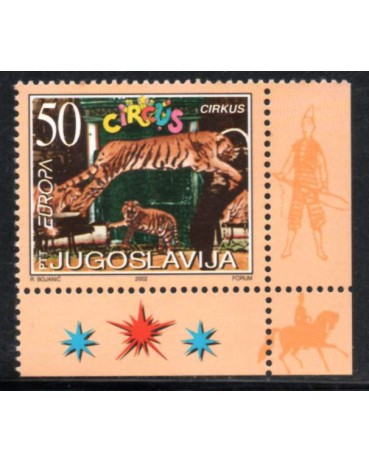 Iugoslávia 2002 "Leão" Mint 30.007