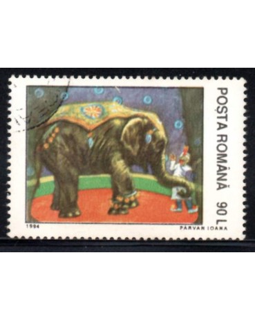 Romênia 1994 "Elefante" Carimbdo 30.008