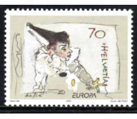 Suiça 2002 "Palhaço" Mint 30.009