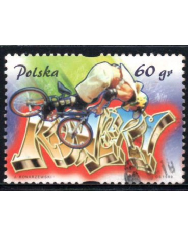 Polônia 1999 "Ciclista" Carimbado" 30.010