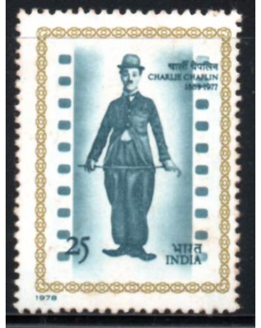 India 1978 "Charles Chaplin" Novo 30.014