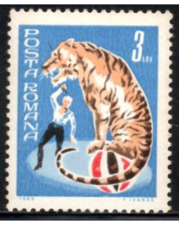 Romênia 1969 Tema O Circo - Novo 30.020