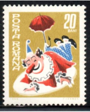 Romênia 1969 Tema O Circo - Novo 30.021