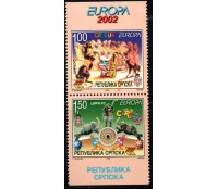 Sérvia 2002 Tema  Europa Circo Mint 30.025