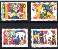 Suíça 1992 Tema O Circo - Novos 30.026
