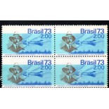 1973 C794 Novo com goma, Centenário do Nascimento de Santos Dumont 30.064