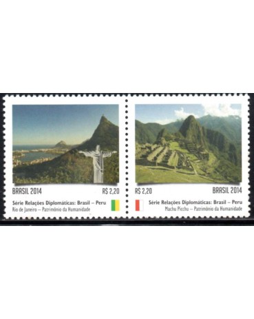 C3374/3373 RELAÇÕES / PERU 2014 - 30.067 Mint